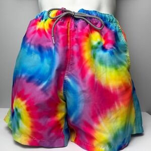 Boardies Apparel Tie Dye Swim Trunks Shorts Colorful Beach Summer